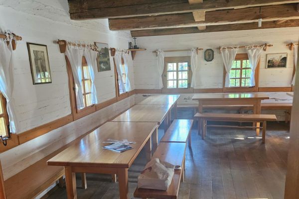 Notranjost Banove domačije