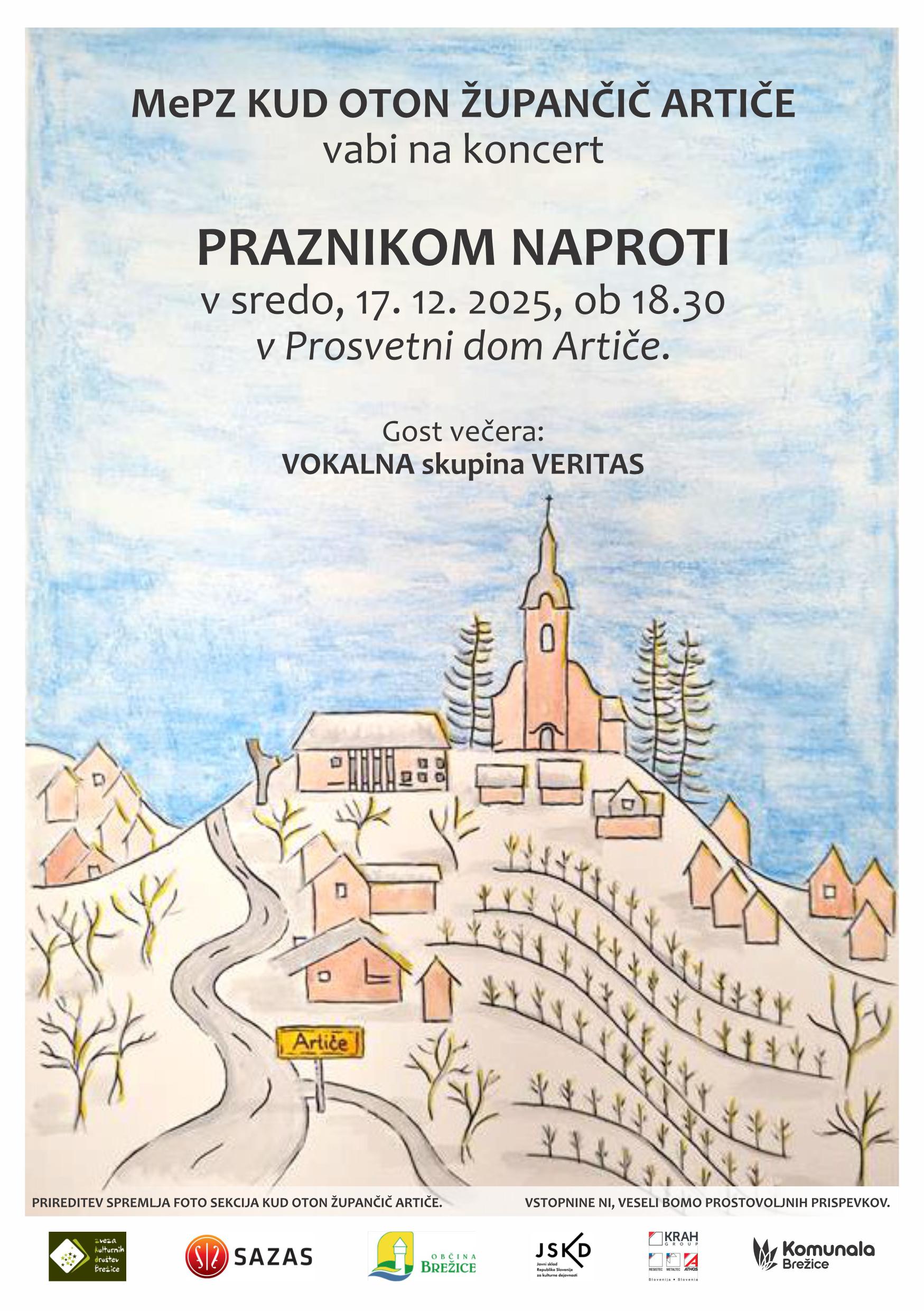 vabilo zbor Artice2025